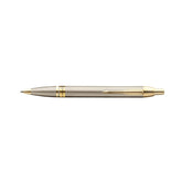 Parker Odyssey Brushed Metal Gold Trim Ballpoint Pen